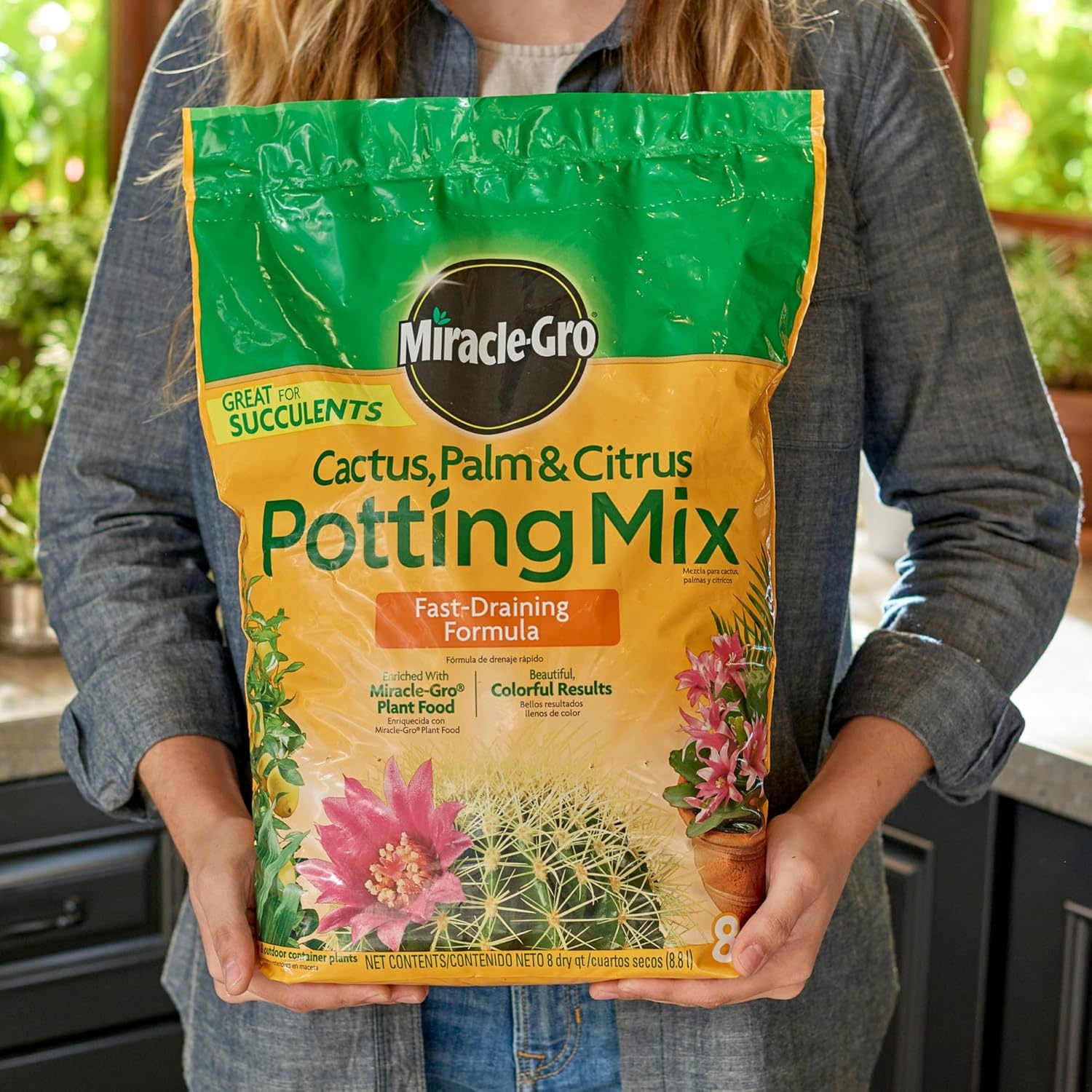 image:imageMiracleGro Cactus Palm amp Citrus Potting Mix 8 qt6Pack