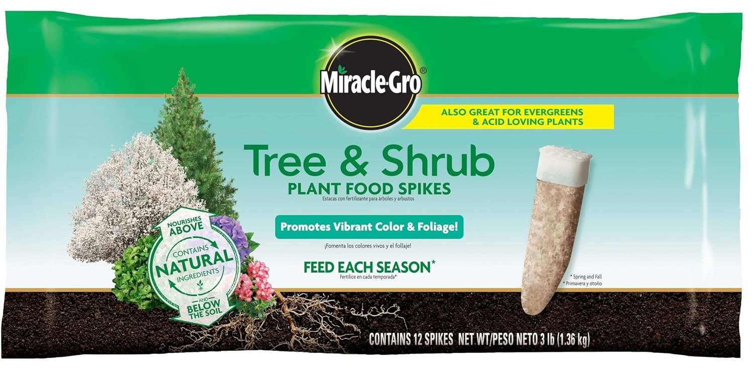image:imageMiracleGro Fruit amp Citrus Plant Food Spikes 12 Spikes 3 lbBundle