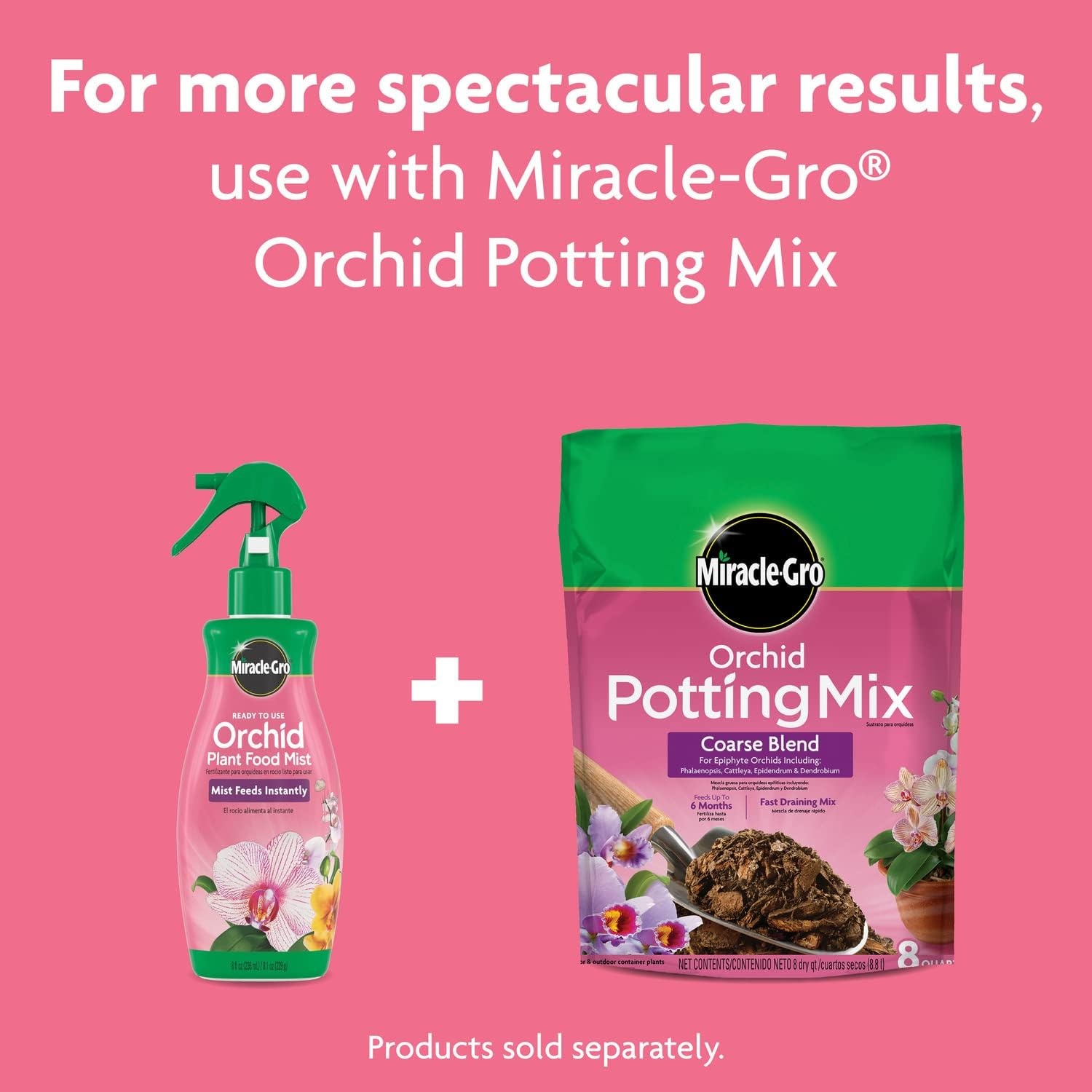 image:imageMiracleGro Indoor Potting Mix for Orchids 8 qt 2PackPlant Food Mist