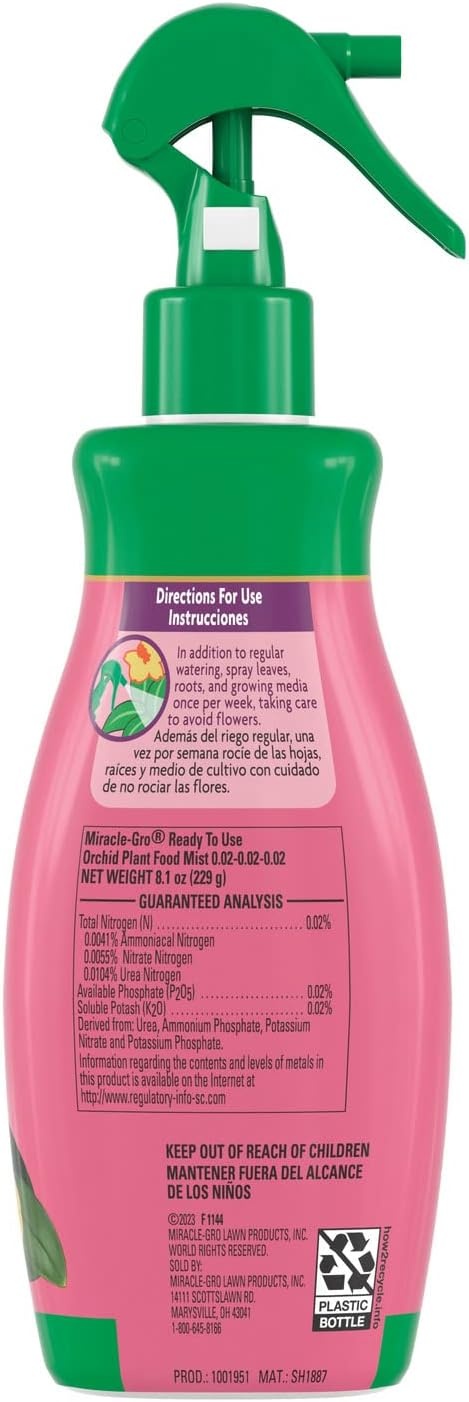 image:imageMiracleGro Indoor Potting Mix for Orchids 8 qt 2PackPlant Food Mist