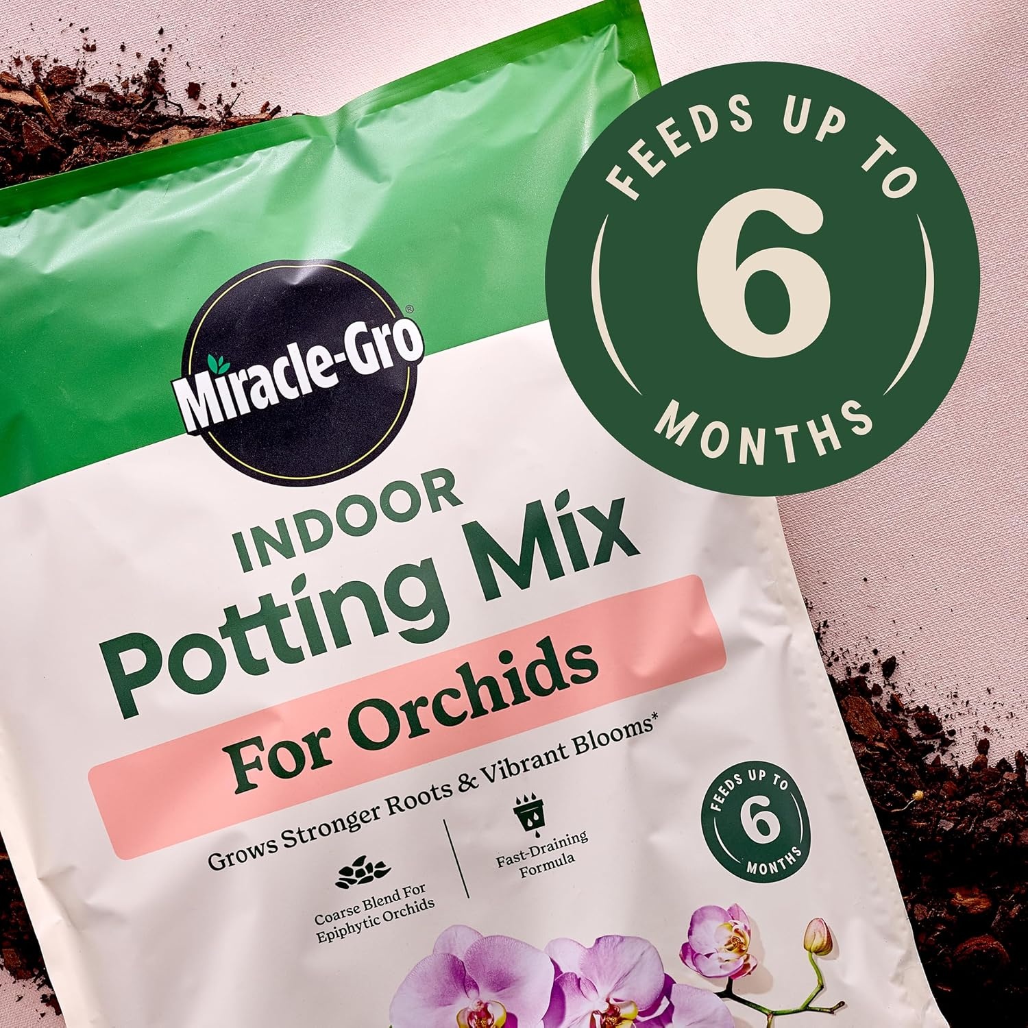 image:imageMiracleGro Indoor Potting Mix for Orchids 8 qt 2PackPlant Food Mist Bundle