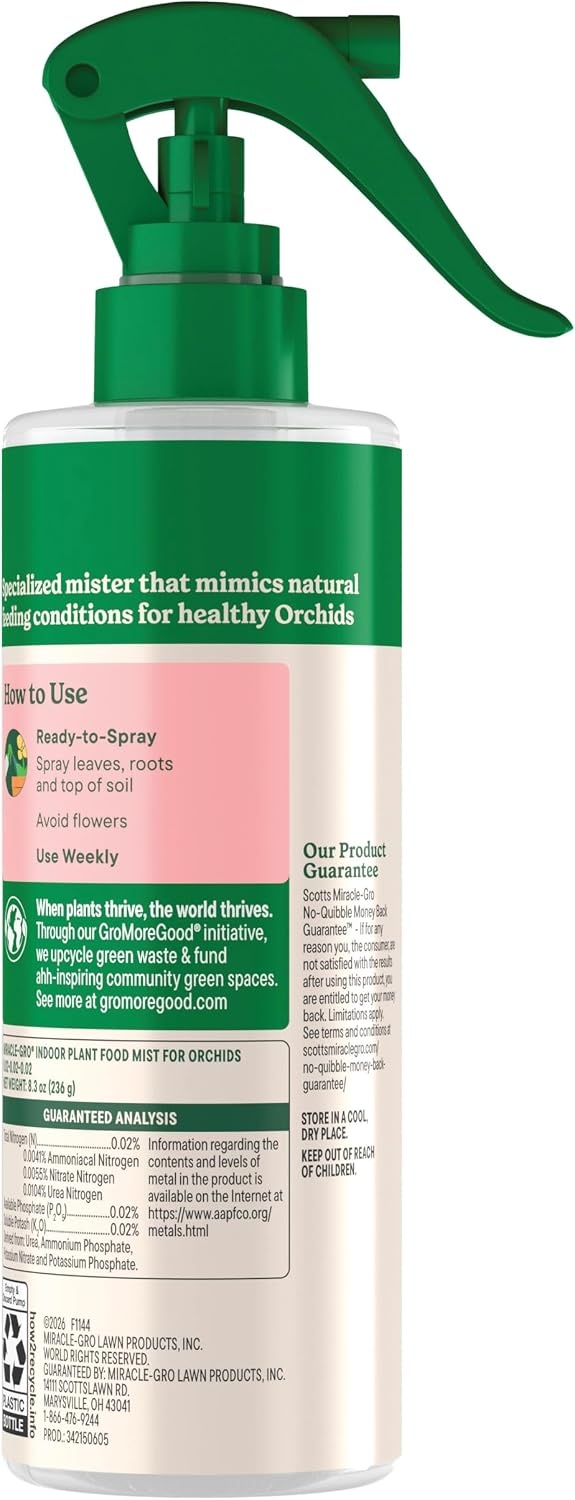 image:imageMiracleGro Indoor Potting Mix for Orchids 8 qt 2PackPlant Food Mist Bundle