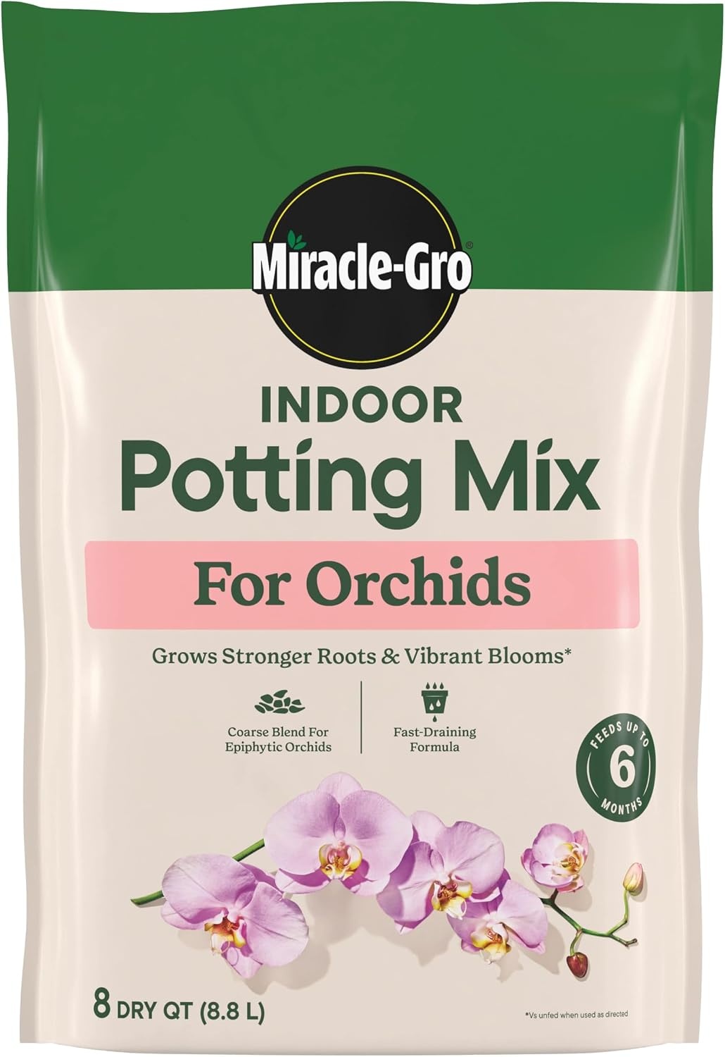 image:imageMiracleGro Indoor Potting Mix for Orchids 8 qt 2PackPlant Food Mist Bundle