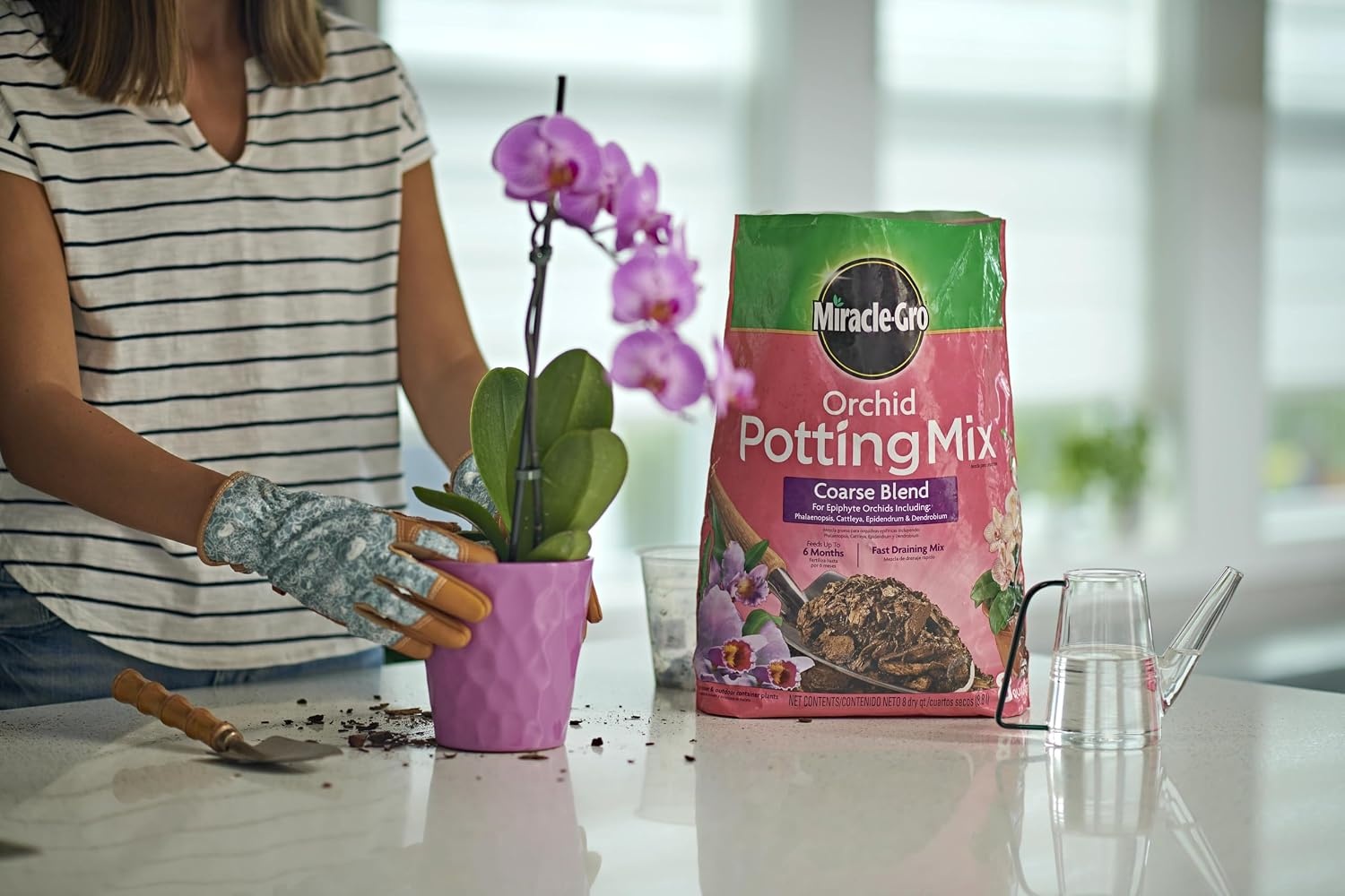 image:imageMiracleGro Indoor Potting Mix for Orchids 8 qt 2PackPotting Mix