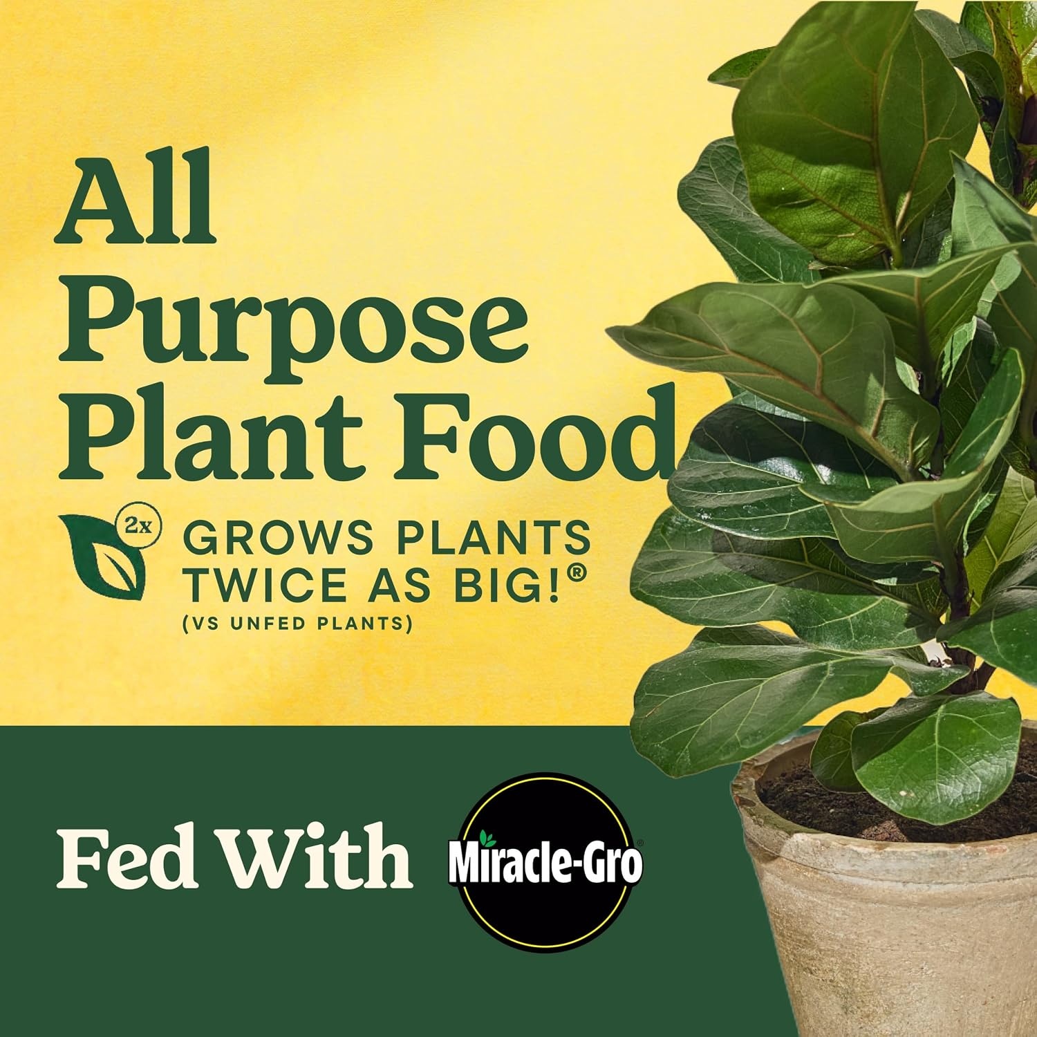 image:imageMiracleGro LiquaFeed All Purpose Plant Food Advance Starter KitRefill 4Pack