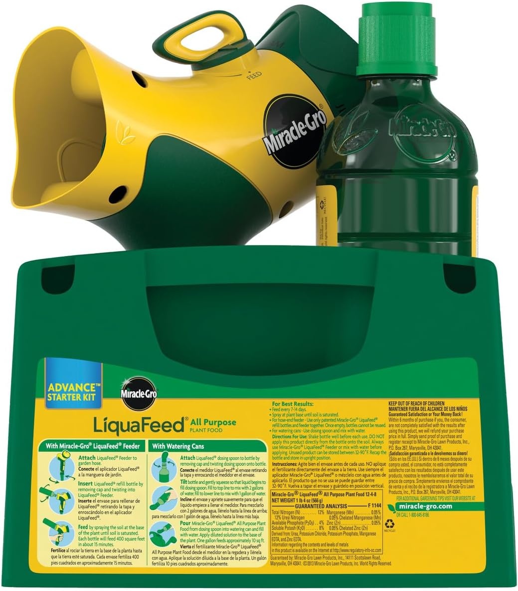 image:imageMiracleGro LiquaFeed All Purpose Plant Food Advance Starter KitStarter Kit 6Pack