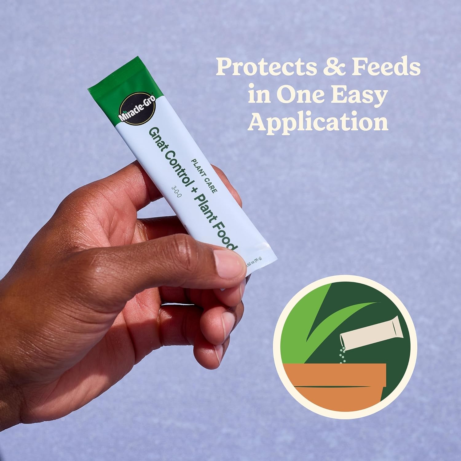 image:imageMiracleGro Plant Care Gnat Control Plant Food 4 PacketsGnat Control Plant Food