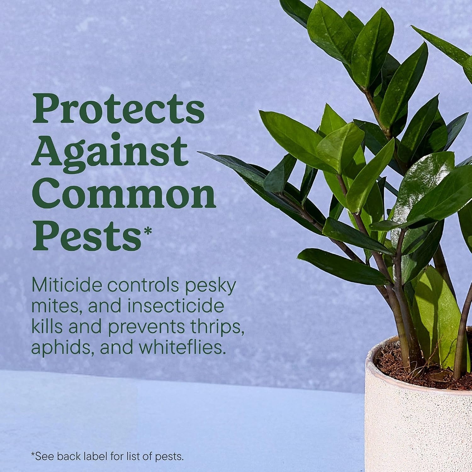 image:imageMiracleGro Plant Care Gnat Control Plant Food 4 PacketsLeaf Protect Shine