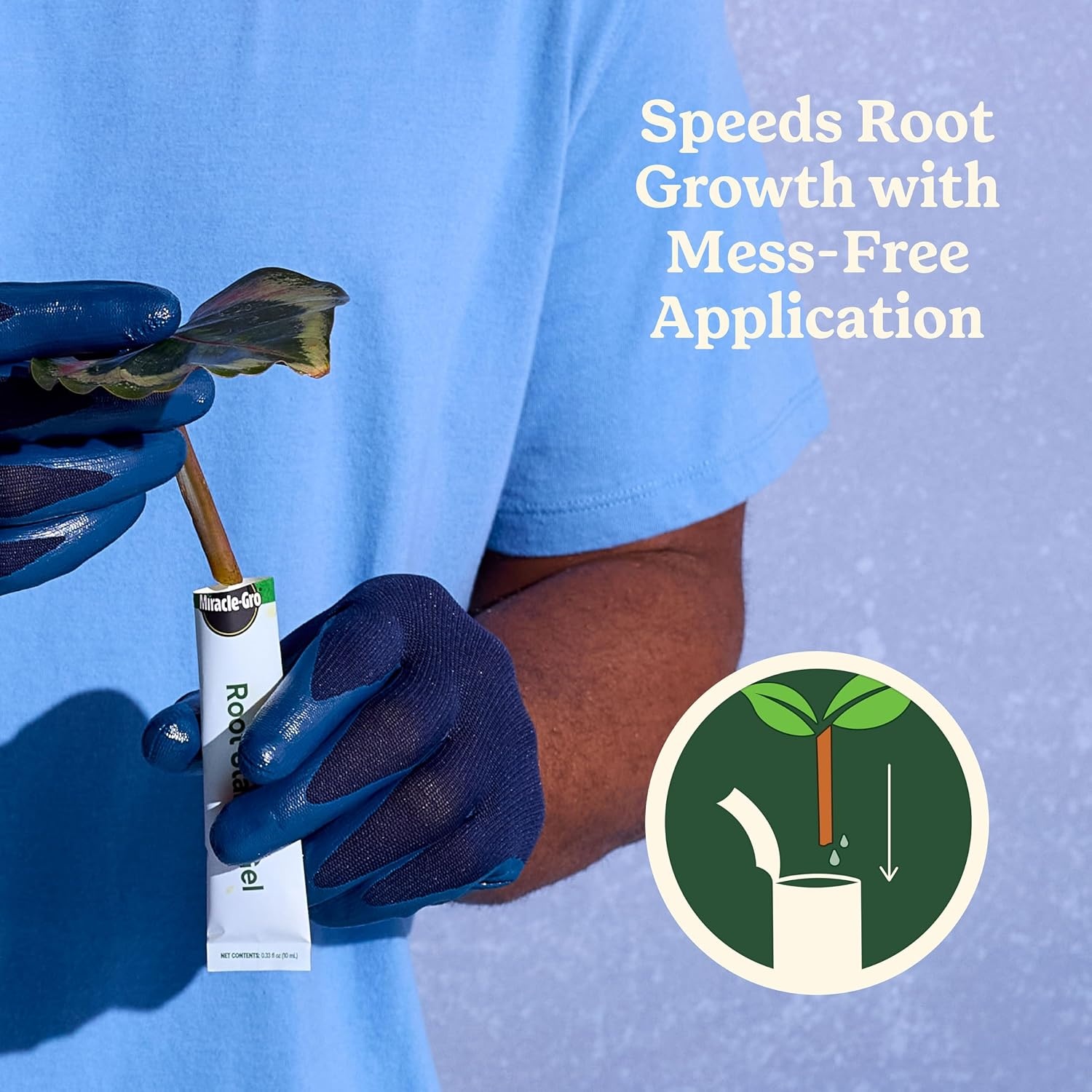 image:imageMiracleGro Plant Care Gnat Control Plant Food 4 PacketsRoot Starter Gel
