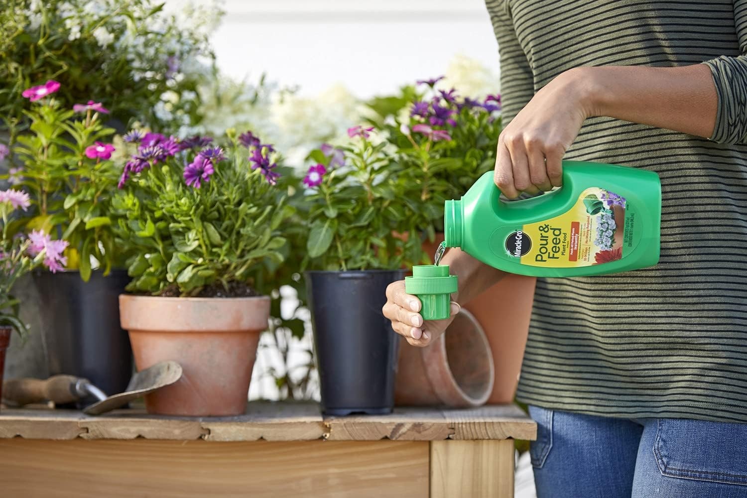 image:imageMiracleGro Pour amp Feed Plant Food 32 fl oz32 oz Pack of 6