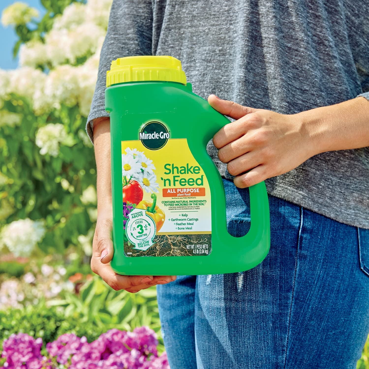 image:imageMiracleGro Shake N Feed All Purpose Plant Food 1 lb45 lb Pack of 6