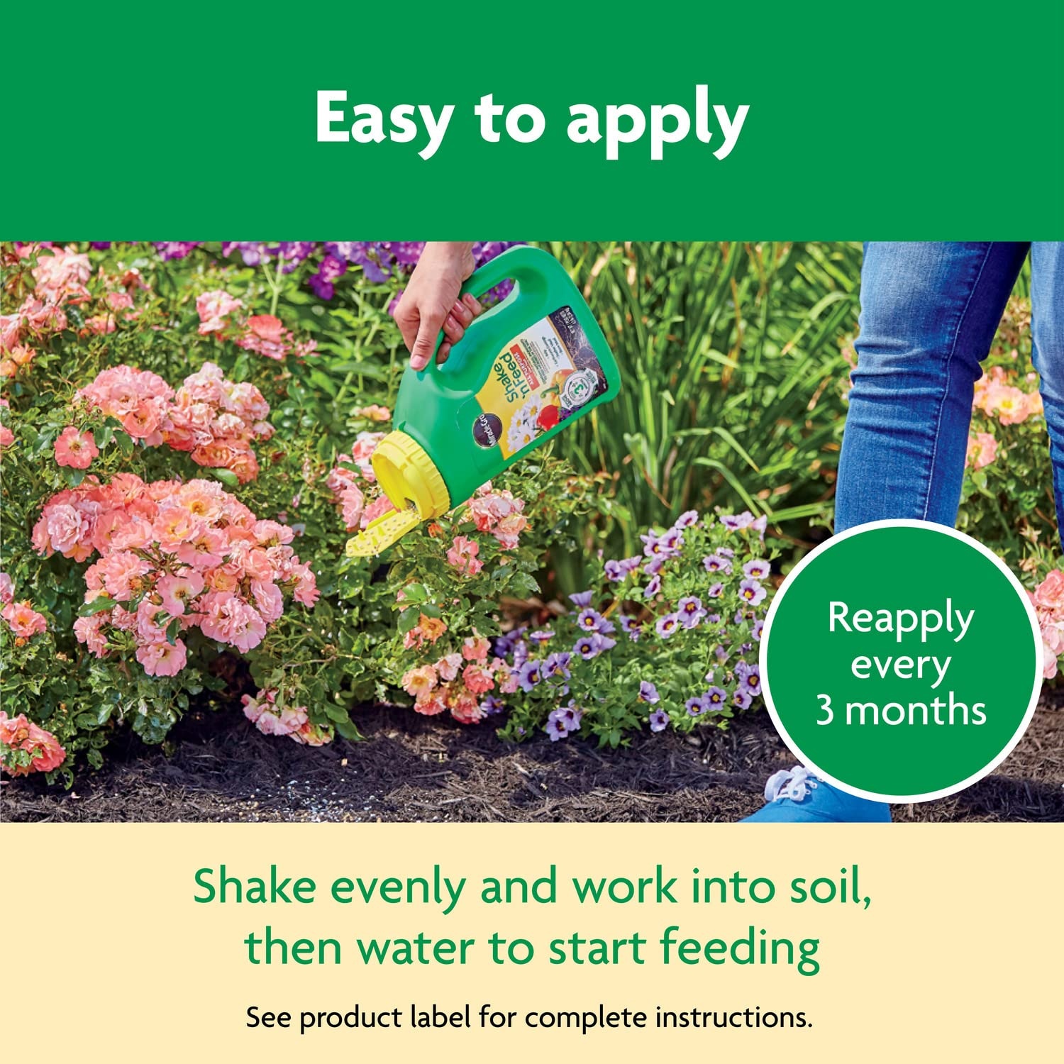 image:imageMiracleGro Shake N Feed All Purpose Plant Food 1 lb45 lb Pack of 6