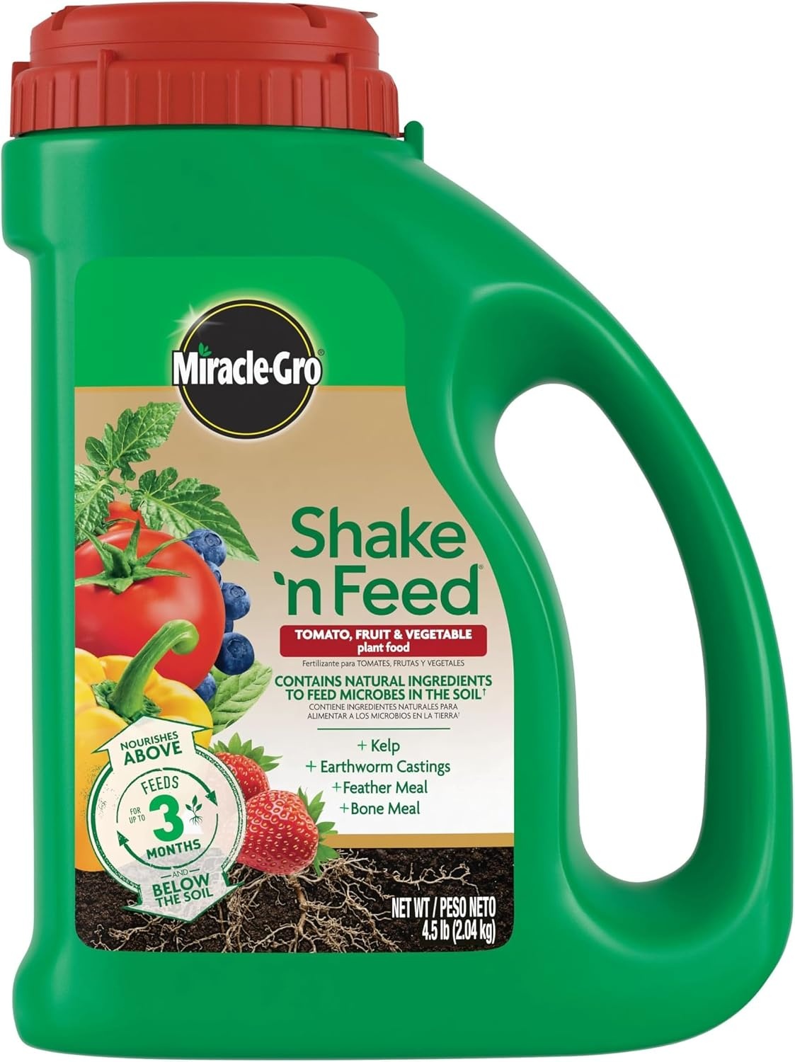 image:imageMiracleGro Shake N Feed All Purpose Plant Food 1 lb45 lb Pack of 6