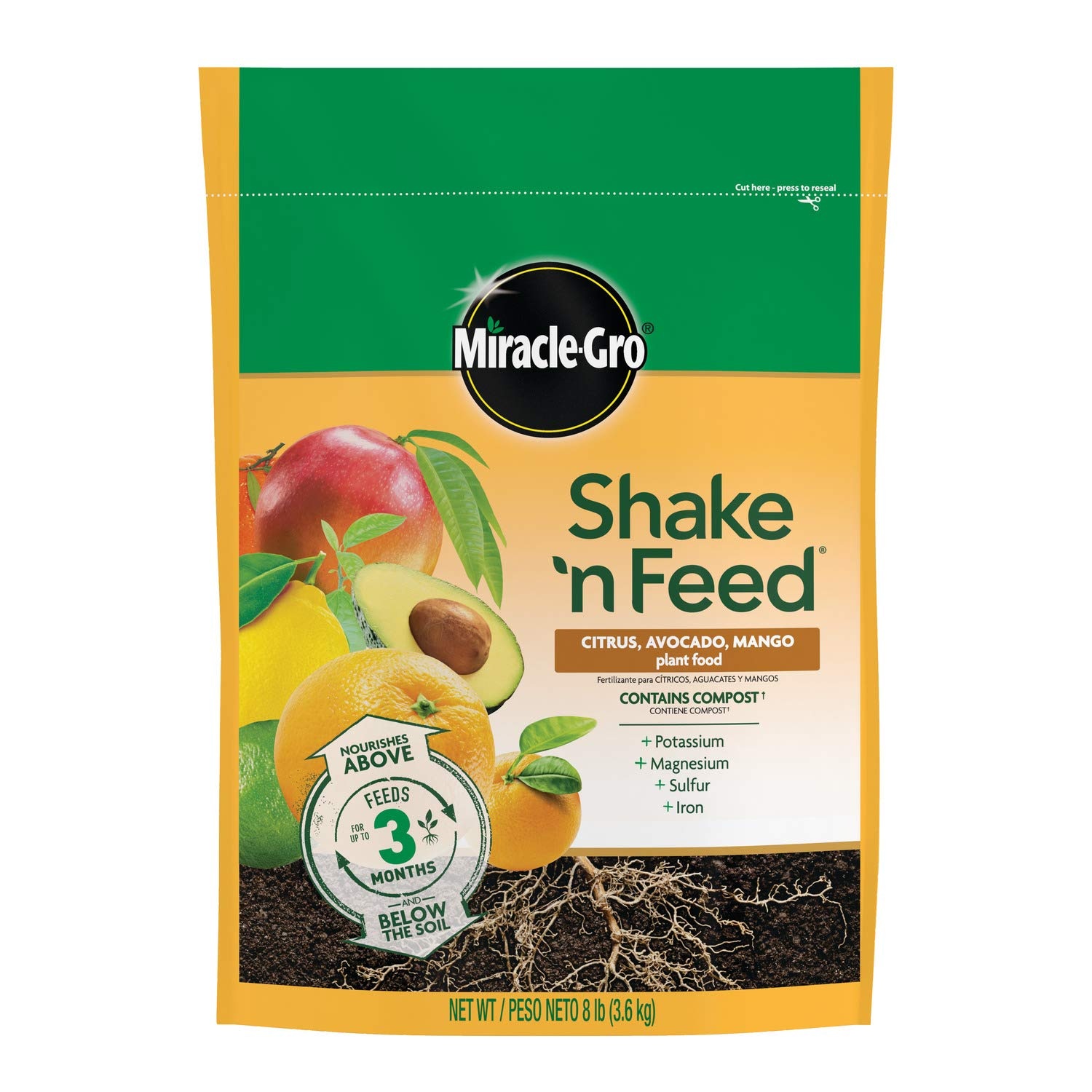 image:imageMiracleGro Shake N Feed All Purpose Plant Food 1 lb8 lb
