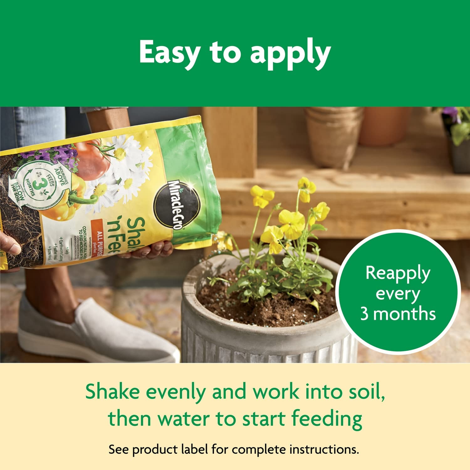 image:imageMiracleGro Shake N Feed All Purpose Plant Food 1 lb8 lb