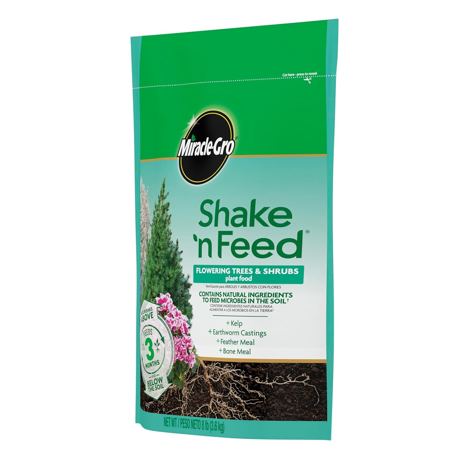 image:imageMiracleGro Shake N Feed All Purpose Plant Food 1 lb8 lb Pack of 4