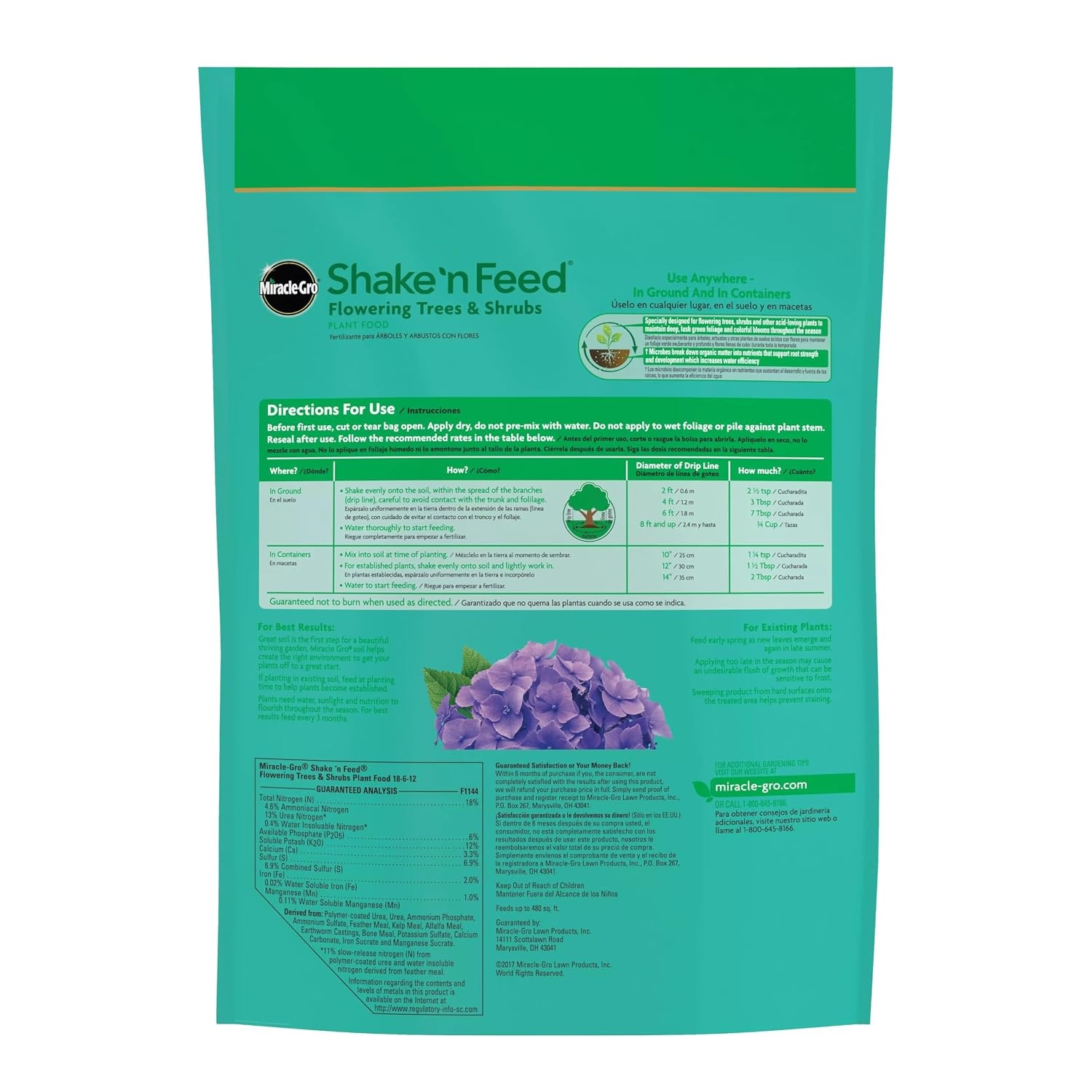 image:imageMiracleGro Shake N Feed All Purpose Plant Food 1 lb8 lb Pack of 4