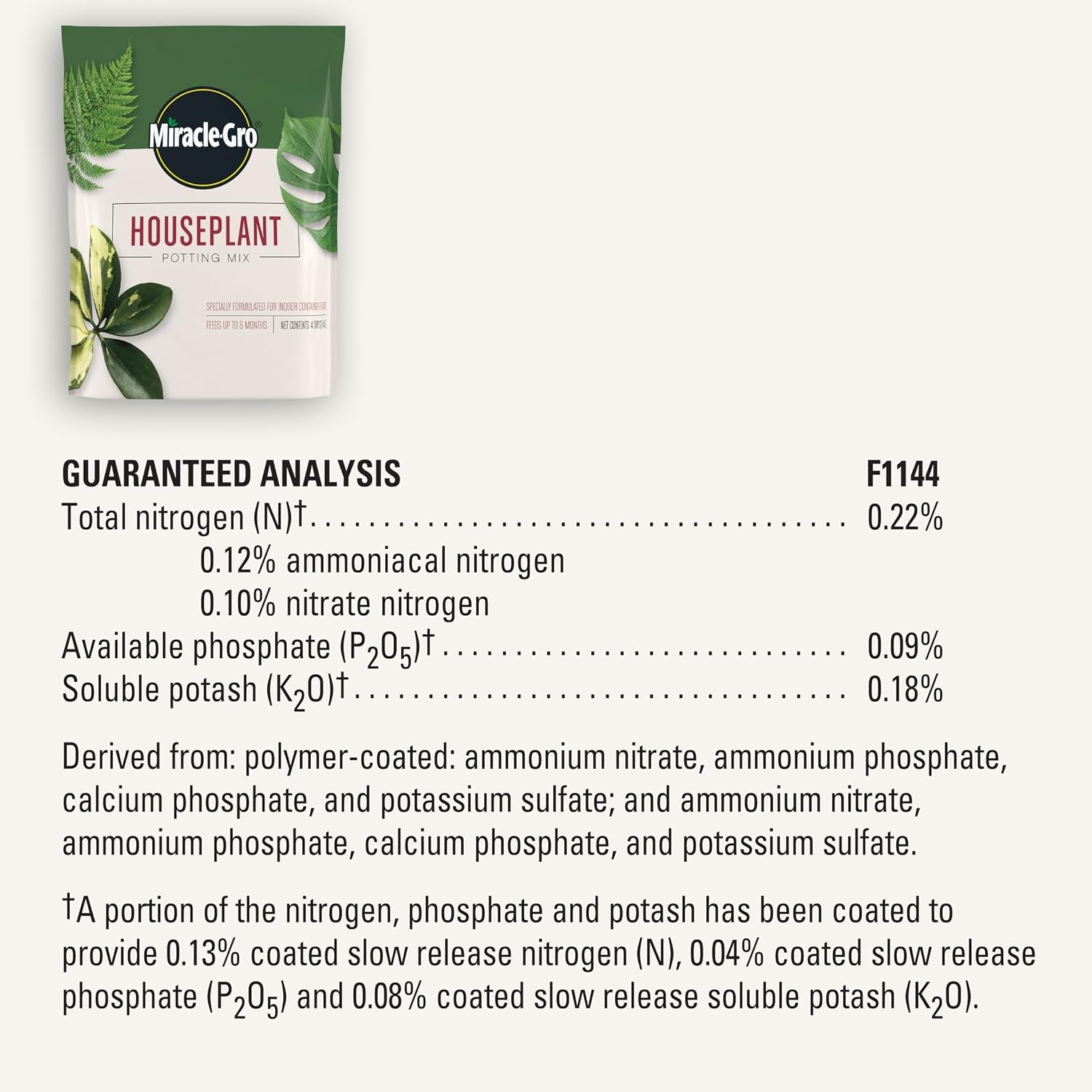 image:imageMiracleGro Succulent Potting Mix 4 qt1 Pack