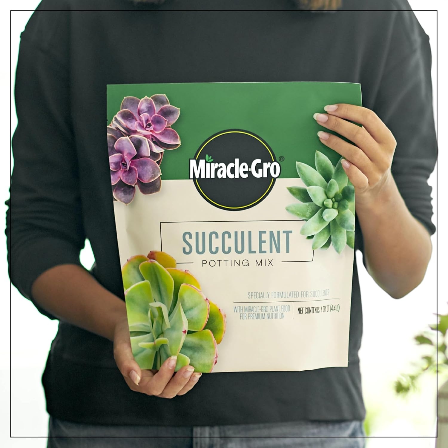 image:imageMiracleGro Succulent Potting Mix 4 qt1 Pack