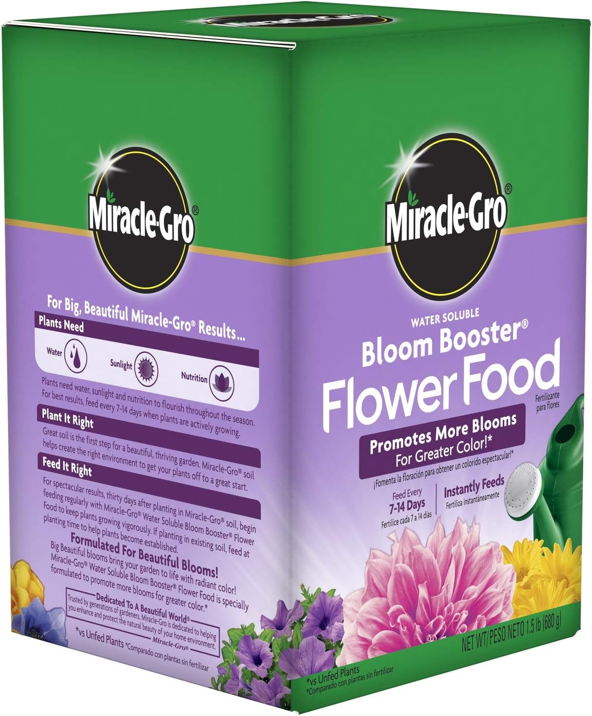 image:imageMiracleGro Water Soluble Bloom Booster Flower Food 55 lb15 lb