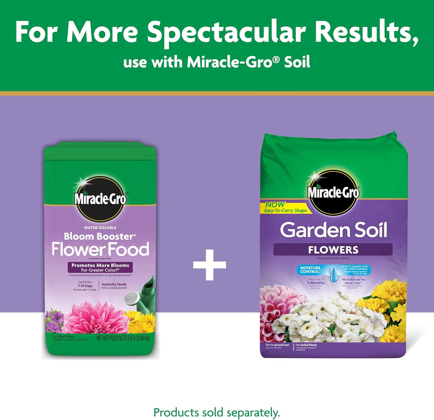 image:imageMiracleGro Water Soluble Bloom Booster Flower Food 55 lb4 lb