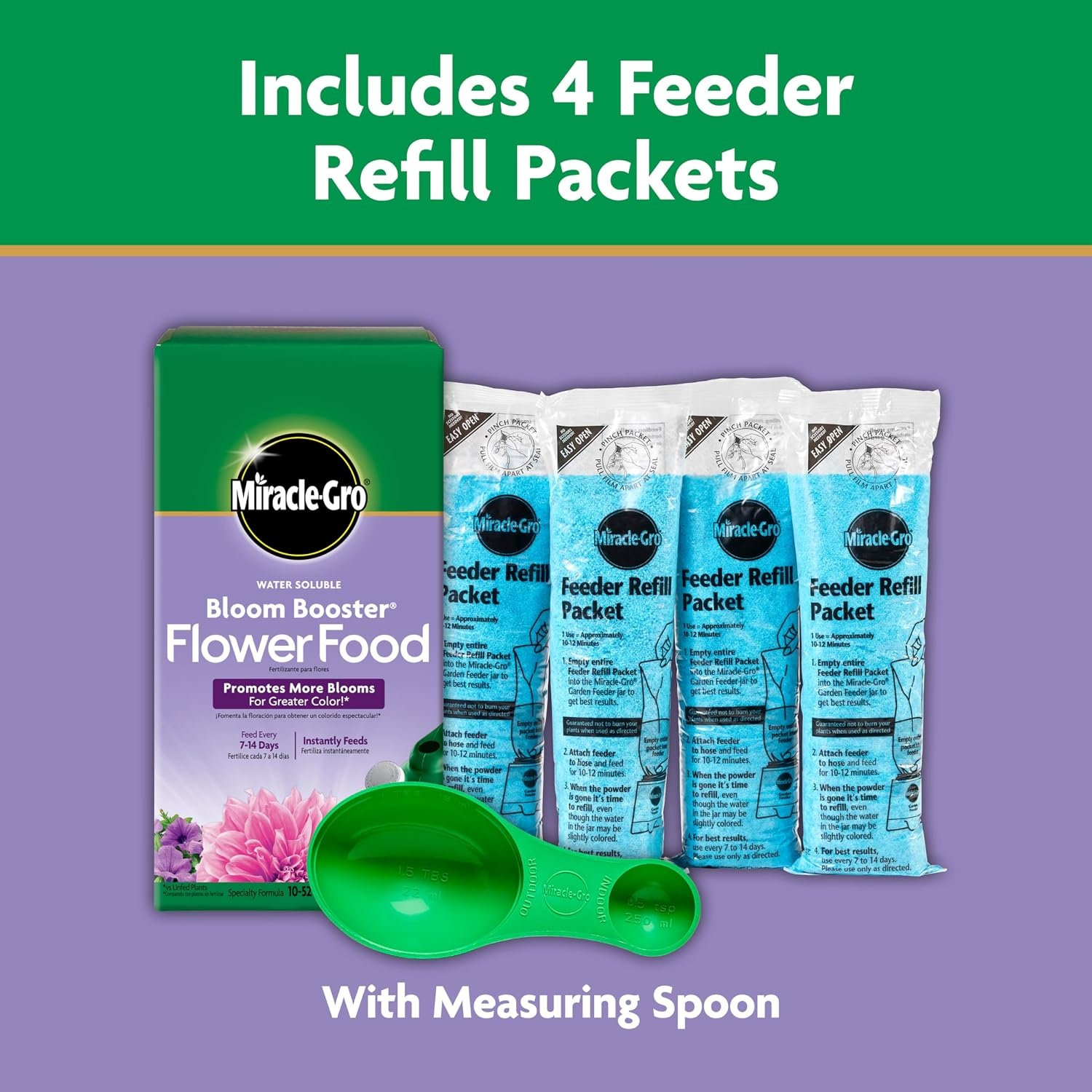 image:imageMiracleGro Water Soluble Bloom Booster Flower Food 55 lb4 lb