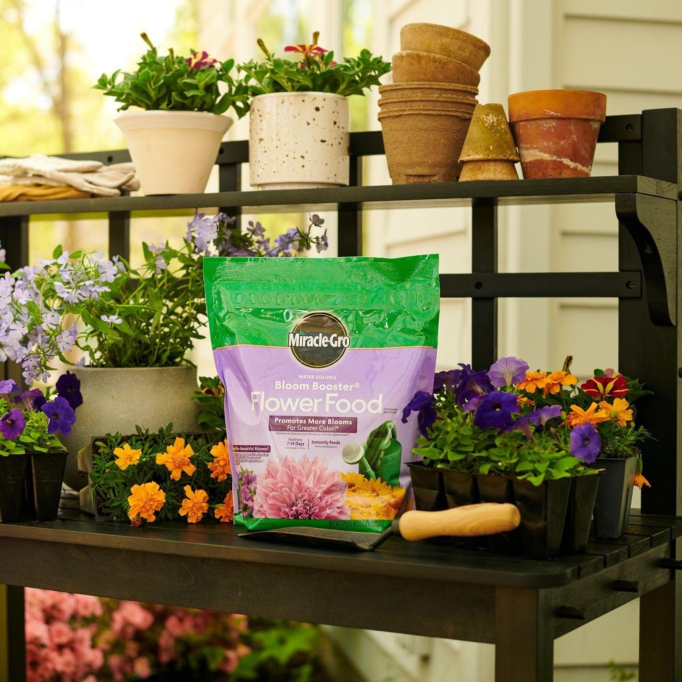 image:imageMiracleGro Water Soluble Bloom Booster Flower Food 55 lb55 lb