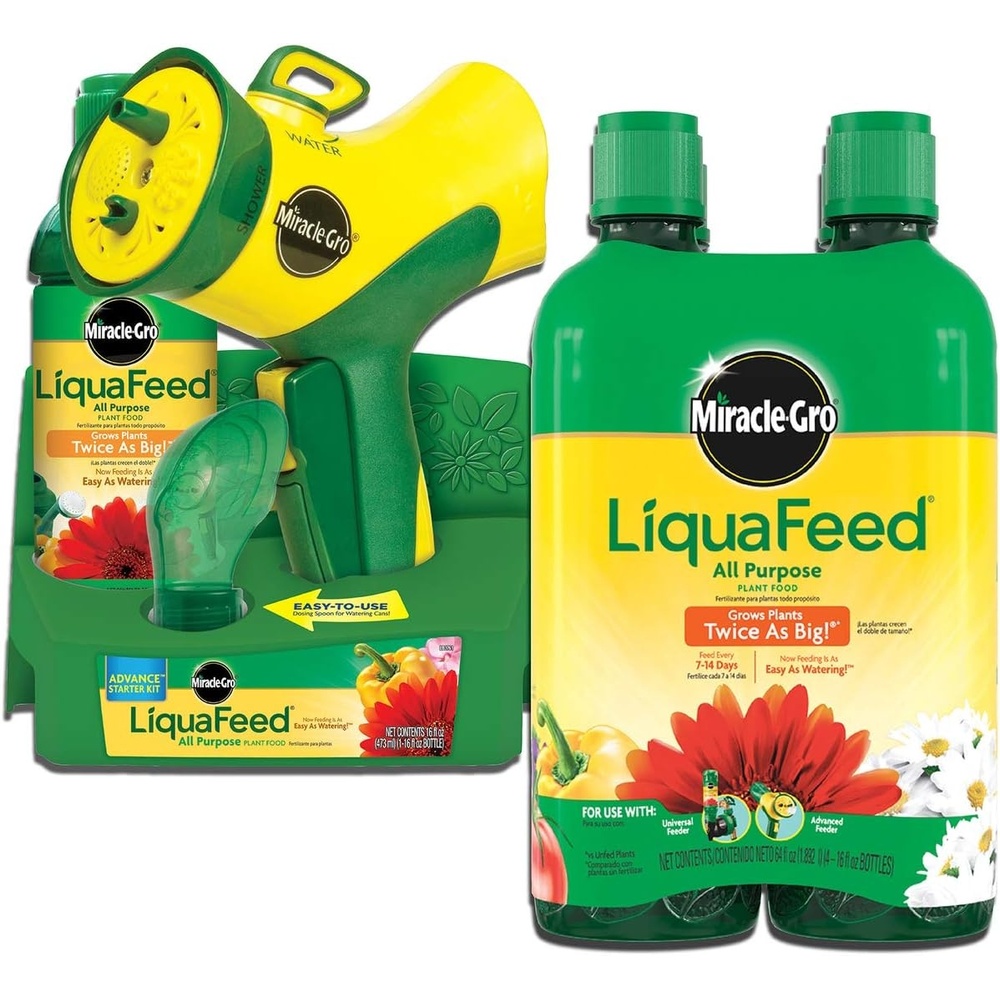 image:imageMiracleGro LiquaFeed All Purpose Plant Food Advance Starter KitStarter Kit Refills