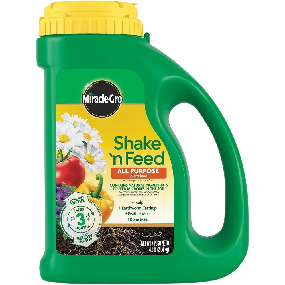image:imageMiracleGro Shake N Feed All Purpose Plant Food 1 lb45 lb Pack of 6