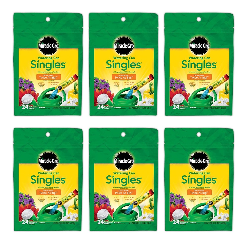 image:imageMiracleGro Watering Can Singles All Purpose Plant Food 24 Packets144 Packets