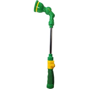 Miracle-Gro 9-Pattern Garden Hose Nozzle – Heavy-Duty, High-Pressure Hose Nozzle with Ergonomic Grip and Adjustable Spray Settings for Gardening, Cleaning, and Outdoor Use(6-Pattern Watering Wand – 20″)