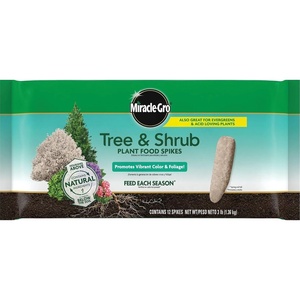 Miracle-Gro Fruit & Citrus Plant Food Spikes, 12 Spikes, 3 lb.(Tree & Shrub)