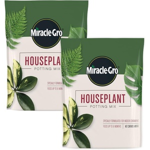 Miracle-Gro Succulent Potting Mix, 4 qt.(2 Pack)
