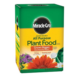 Miracle-Gro Water Soluble All Purpose Plant Food, 1.5 lb.(1.5 lb.)