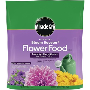 Miracle-Gro Water Soluble Bloom Booster Flower Food, 5.5 lb.(5.5 lb.)